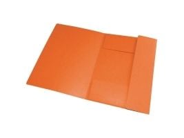 Oxford elastikmapp Top File+, 3-flik, A4, orange