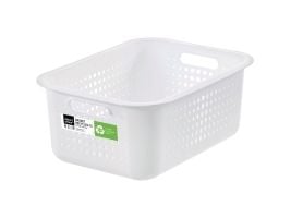 Opbevaringskurv, SmartStore Recycled 15, 37 x 28 x 15 cm, hvid, 10 L