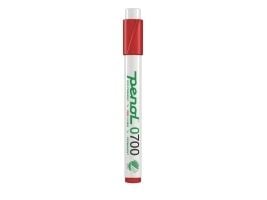 Permanent marker, Penol 0700, 1,5 mm, rød, pakke a 10 stk