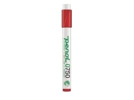 Permanent marker, Penol 0750, 2-5 mm, rød, pakke a 10 stk