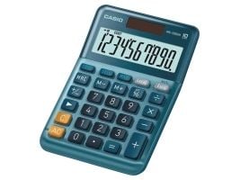 Bordregner Casio MS-100EM, blå, 10 cifre