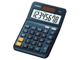 Casio MS-8E, Työpöytä, Näyttölaskin, 10 lukua, Akku, Musta, Harmaa, Oranssi