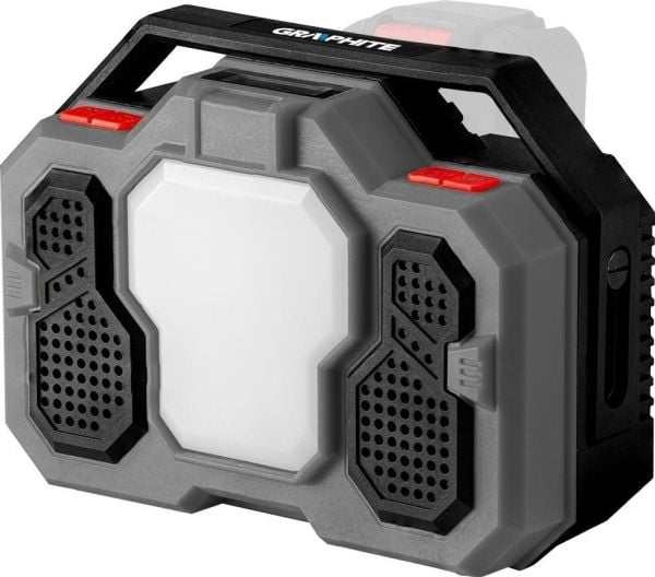 Grafitt byggeplassradio Energy+ batteri-nettverksradio 18V, Li-lon, uten batteri 58GE104