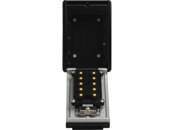ABUS KeyGarage 767, Metalli, Sinkki, Musta, Koodi, 82 x 47 x 119 mm, 61 x 14 x 96 mm, Kupla