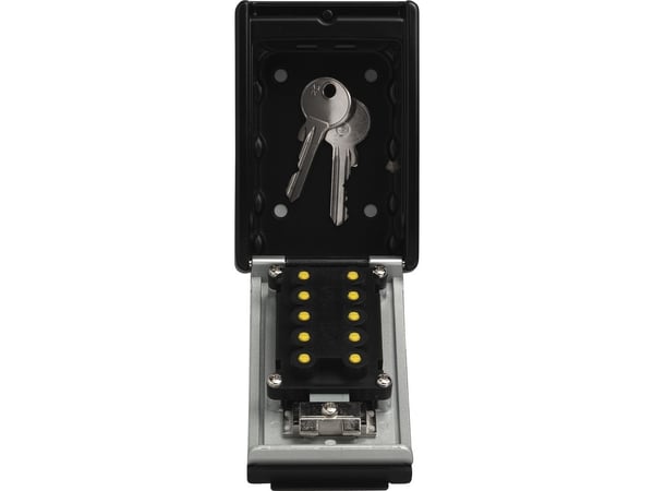 ABUS KeyGarage 767, Metalli, Sinkki, Musta, Koodi, 82 x 47 x 119 mm, 61 x 14 x 96 mm, Kupla