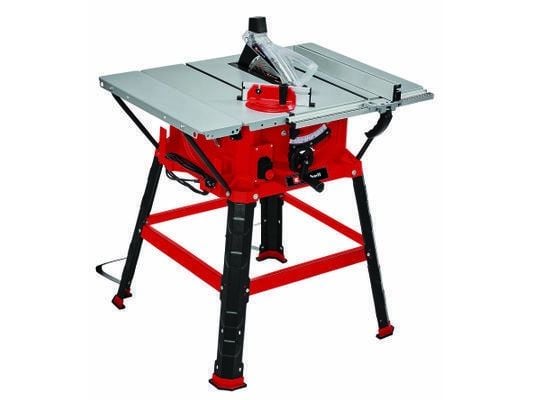 Einhell TC-TS 254 U, 4250 RPM, 5,5 cm, 8 cm, 0 - 45°, Frittstående, Sort, Rød