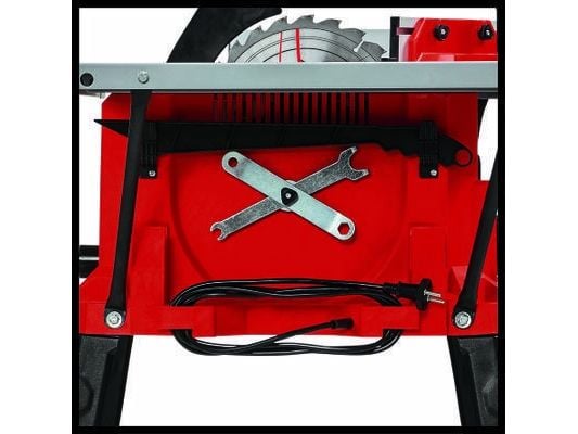Einhell TC-TS 254 U, 4250 RPM, 5,5 cm, 8 cm, 0 - 45°, Frittstående, Sort, Rød