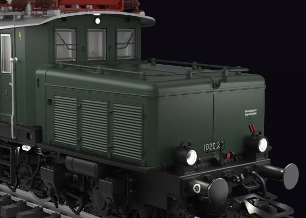 Märklin Class 1020 Electric Locomotive, HO (1:87), 15 år, Grønn