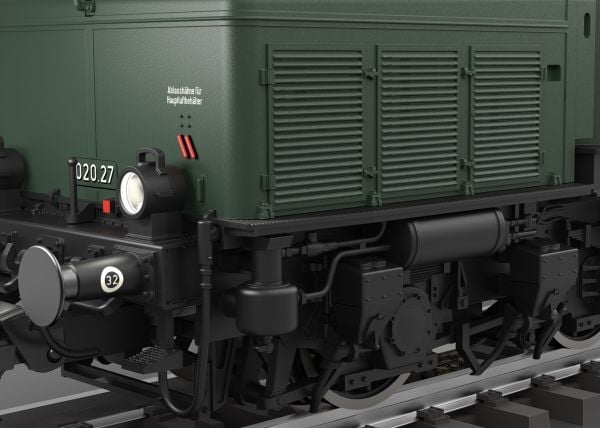Märklin Class 1020 Electric Locomotive, HO (1:87), 15 år, Grønn