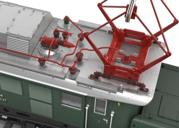 Märklin Class 1020 Electric Locomotive, HO (1:87), 15 år, Grønn