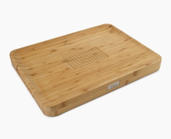 Joseph Joseph Cut&Carve, Rektangulær, Bamboo, Bamboo, Brødvarer, Kokt kjøtt, Frukt & grønsaker, Rått kjøtt, Mønster, 400 mm