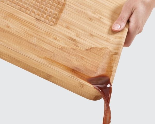 Joseph Joseph Cut&Carve, Rektangulær, Bamboo, Bamboo, Brødvarer, Kokt kjøtt, Frukt & grønsaker, Rått kjøtt, Mønster, 400 mm