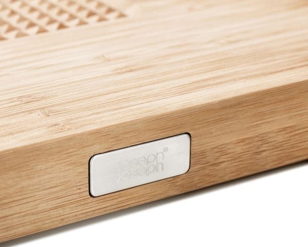 Joseph Joseph Cut&Carve, Rektangulær, Bamboo, Bamboo, Brødvarer, Kokt kjøtt, Frukt & grønsaker, Rått kjøtt, Mønster, 400 mm