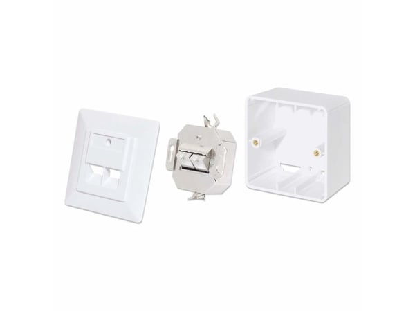 Intellinet 771894, Valkoinen, 80 mm, 45 mm, 80 mm