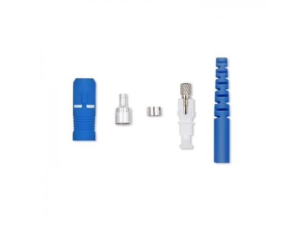 Qoltec - Nettverkkontakt - SC/PC-enkeltmodus - fiberoptisk - 2 mm (en pakke 200)