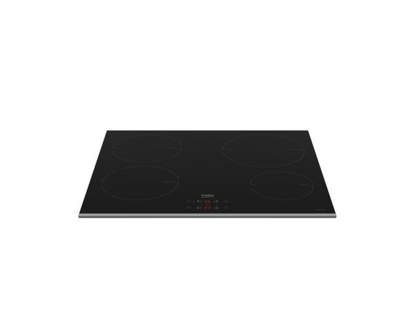 Beko HII64402MTX, Musta, Kiinteä, 60 cm, Keittoalueinduktioliesi, Lasi, 4 alue(tta)
