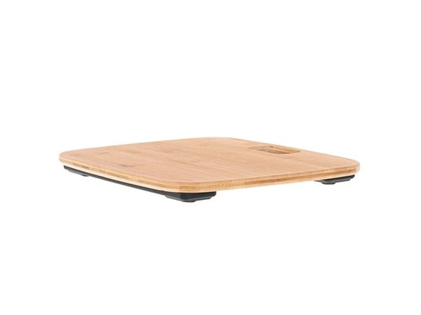 Adler AD 8173, Elektronisk personvekt, 150 kg, 100 g, Bamboo, kg/lb, firkant