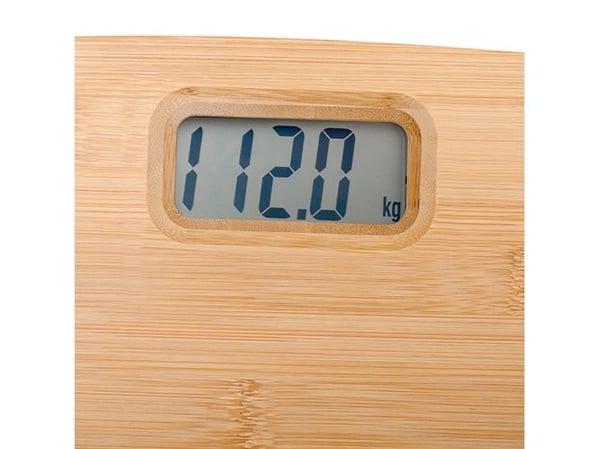 Adler AD 8173, Elektronisk personvekt, 150 kg, 100 g, Bamboo, kg/lb, firkant