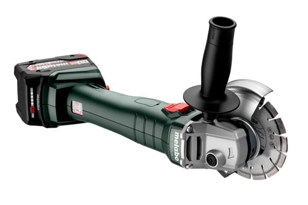 Metabo W 18 L 9-125, 8500 RPM, 12,5 cm, Batteri, 1,6 kg