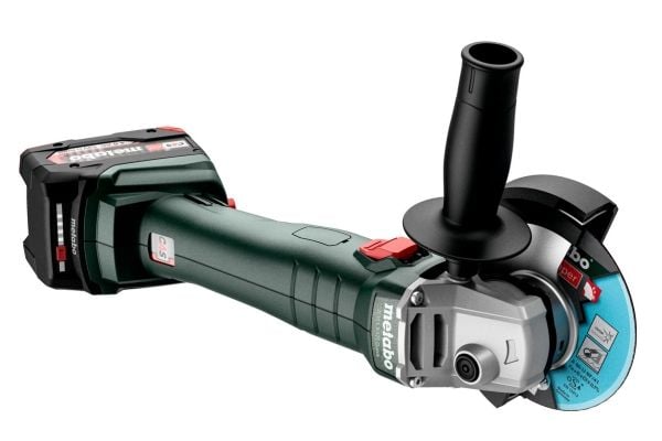 Metabo W 18 L 9-125 QUICK - Vinkelsliper - trådløs - 125 mm - 2 batterier - 18 V