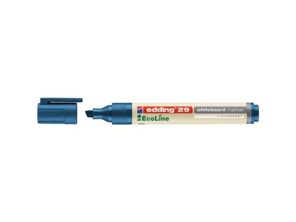Edding 29 EcoLine, 1 kpl, Sininen, Taltan pää, Beige, Sininen, Pyöreä, 1 mm