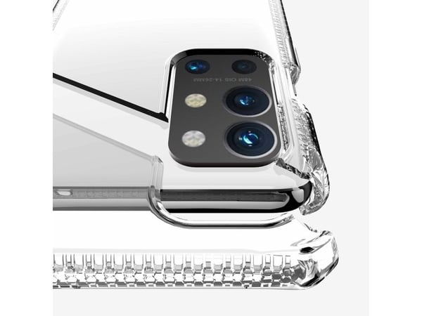 ITSKINS SPECTRUM // CLEAR, Suojus, OnePlus, 9R, 16,6 cm (6.55"), Läpinäkyvä