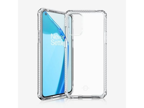 ITSKINS SPECTRUM // CLEAR, Suojus, OnePlus, 9R, 16,6 cm (6.55"), Läpinäkyvä