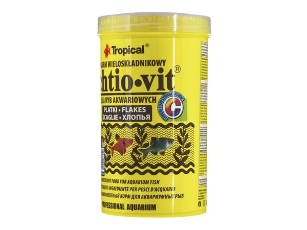 TROPICAL Ichtio-Vit - foder för akvariefiskar - 500 ml/100 g