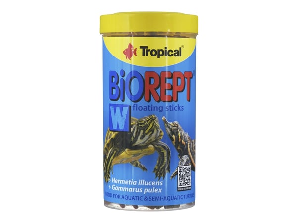 Tropical Biorept W, Akvariumfisk, Torr fiskmat, Kompakt, Vitamin A, Vitamin C, Vitamin D3, Vitamin E, Koppar, Kopparsulfat, Jod, Strykjärn, Molybde...