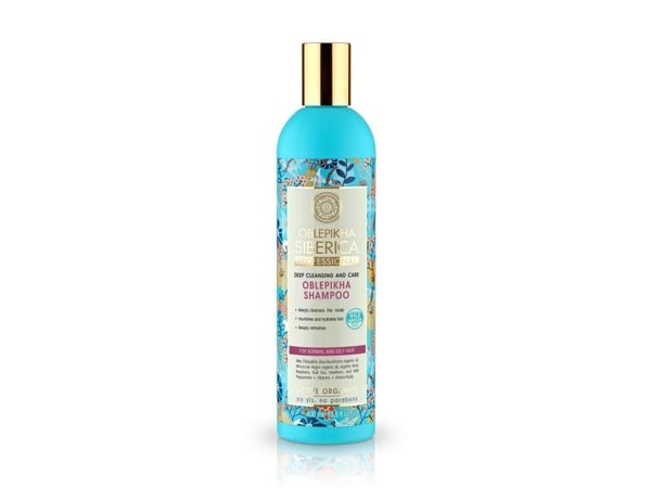 NATURA SIBERICA OBLEPIKHA SHAMPOO FOR NORMALT OG FET HÅR 400ML