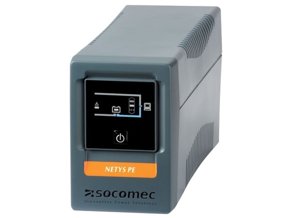 Socomec Netys PE 650 - UPS - AC 230 V - 360 watt - 650 VA - USB - utgangskontakter: 4