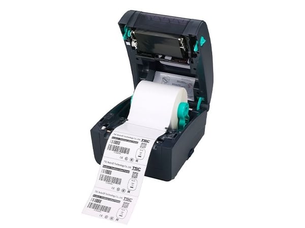TSC TC200, Direkte Termisk & Termisk overføring, 203 x 203 DPI, 152 mm/sek, Koblet med ledninger (ikke trådløs), Svart