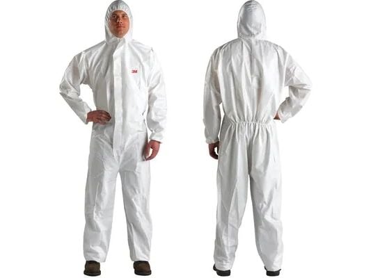 3M 4510XXL Kertakäyttöinen suojapuku Koko: XXL Valkoinen