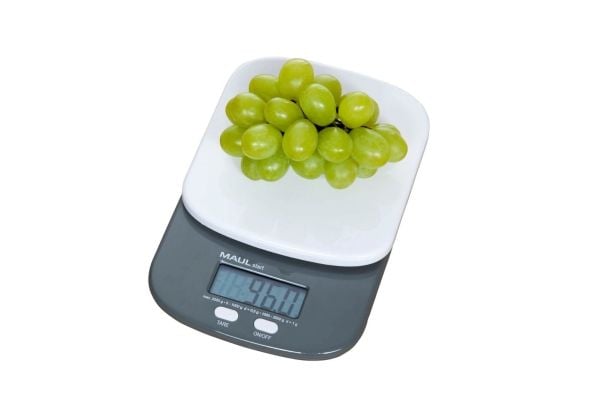 MAUL MAULstart, Elektronisk postvekt, 1 kg, 0,5 g, Grå, Hvit, LCD, 170 mm