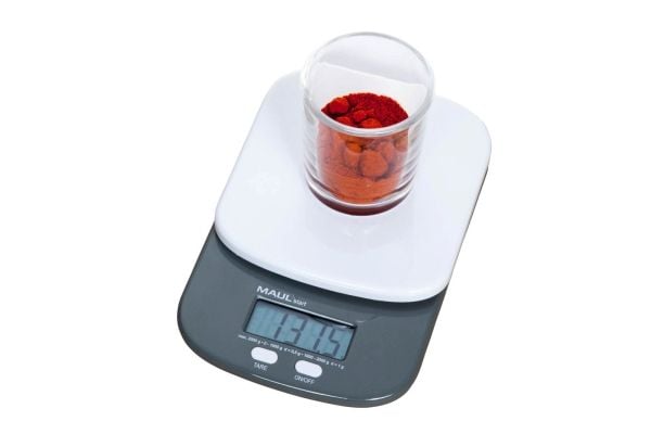 MAUL MAULstart, Elektronisk postvekt, 1 kg, 0,5 g, Grå, Hvit, LCD, 170 mm