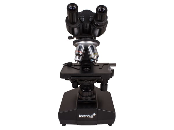 Levenhuk D870T, Digitalt mikroskop, Svart, 2000x, 40x, WF10x, WF20x, Halogen