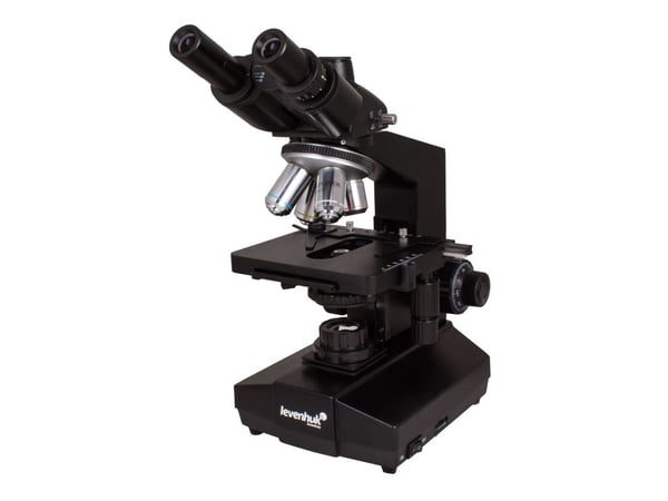 Levenhuk D870T, Digitalt mikroskop, Svart, 2000x, 40x, WF10x, WF20x, Halogen