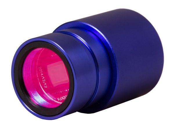 Levenhuk M500 BASE, 5 MP, CMOS, Blå, Metall, 1/2.5", 2592 x 1944 piksler