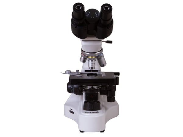 Levenhuk MED 10B, Optisk, Hvit, Metall, 0 - 70 mm, 0 - 50 mm, 1000x