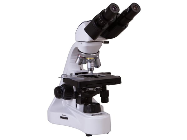 Levenhuk MED 10B, Optisk, Hvit, Metall, 0 - 70 mm, 0 - 50 mm, 1000x