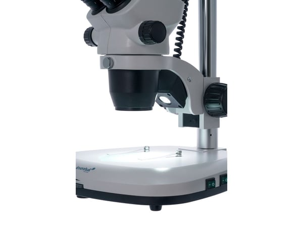 Levenhuk ZOOM 1B, Optisk mikroskop, Hvit, Aluminium, 45x, 7x, WF10x/22 (2 stk)