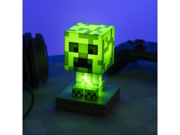 Paladone Icon Minecraft Creeper - Dekorasjonslampe - grønn