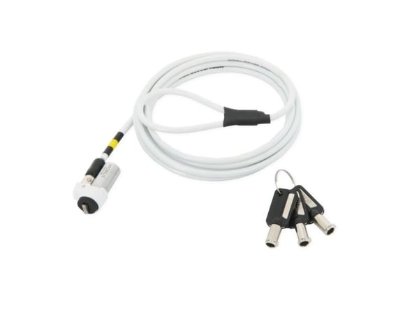 Mobilis Slim Rotating Security Lock Key - Lås för säkerhetskabel - 1.8 m
