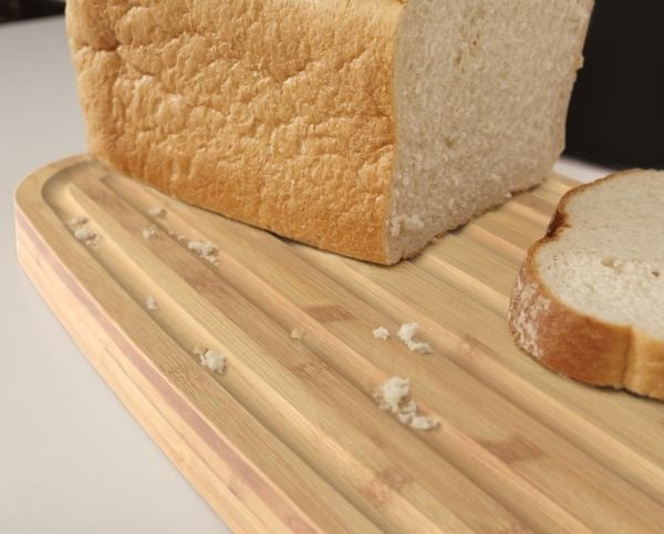 Joseph Joseph Bread Bin, Rektangulær, Hvit, Bamboo, Plast, Tre, Bamboo, 180 mm