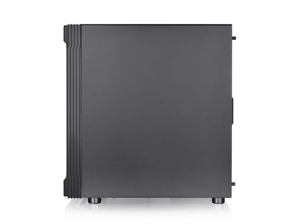 Thermaltake Versa T27 TG ARGB - Mid tower - utvidet ATX (E-ATX) - sidepanel med vindu (herdet glass) - ingen strømforsyning (PS/2) - svart - USB/lyd