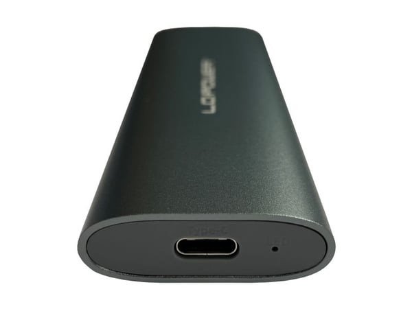 LC Power LC-M2-C-MULTI-2 - Drevkabinett - M.2 - M.2 Card (PCIe NVMe & SATA) - USB 3.2 (Gen 2) - antrasitt