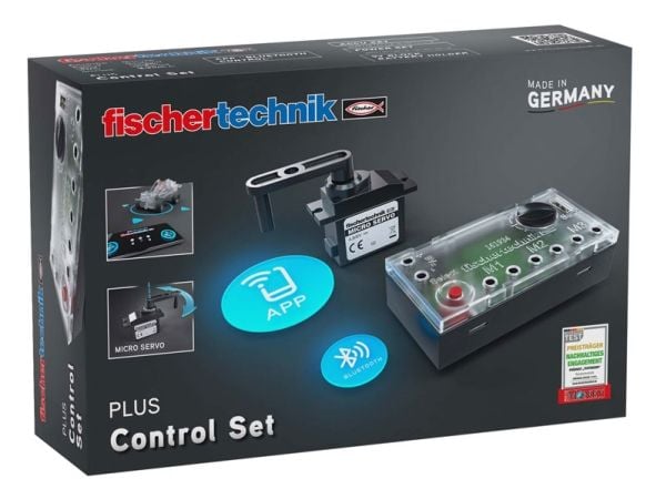 fischertechnik 563931, Smarttelefon, Nettbrett, Bluetooth, Trykknapper, Rotasjon, Assorterte farger