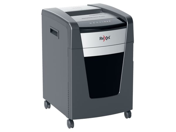 Rexel Momentum Extra XP420+ makuleringsmaskin med tverrsnitt 4x35 mm, ublokkerbar P4 Svart