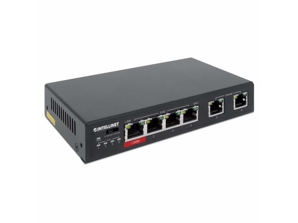 Intellinet 561686, Fast Ethernet (10/100), Strøm over Ethernet (PoE)
