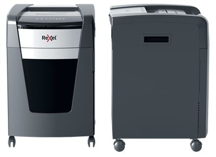Rexel Momentum Extra XP514+ makuleringsmaskin mikromakuleringsmaskin 2x15 mm, blokkeringsfri P5 Svart